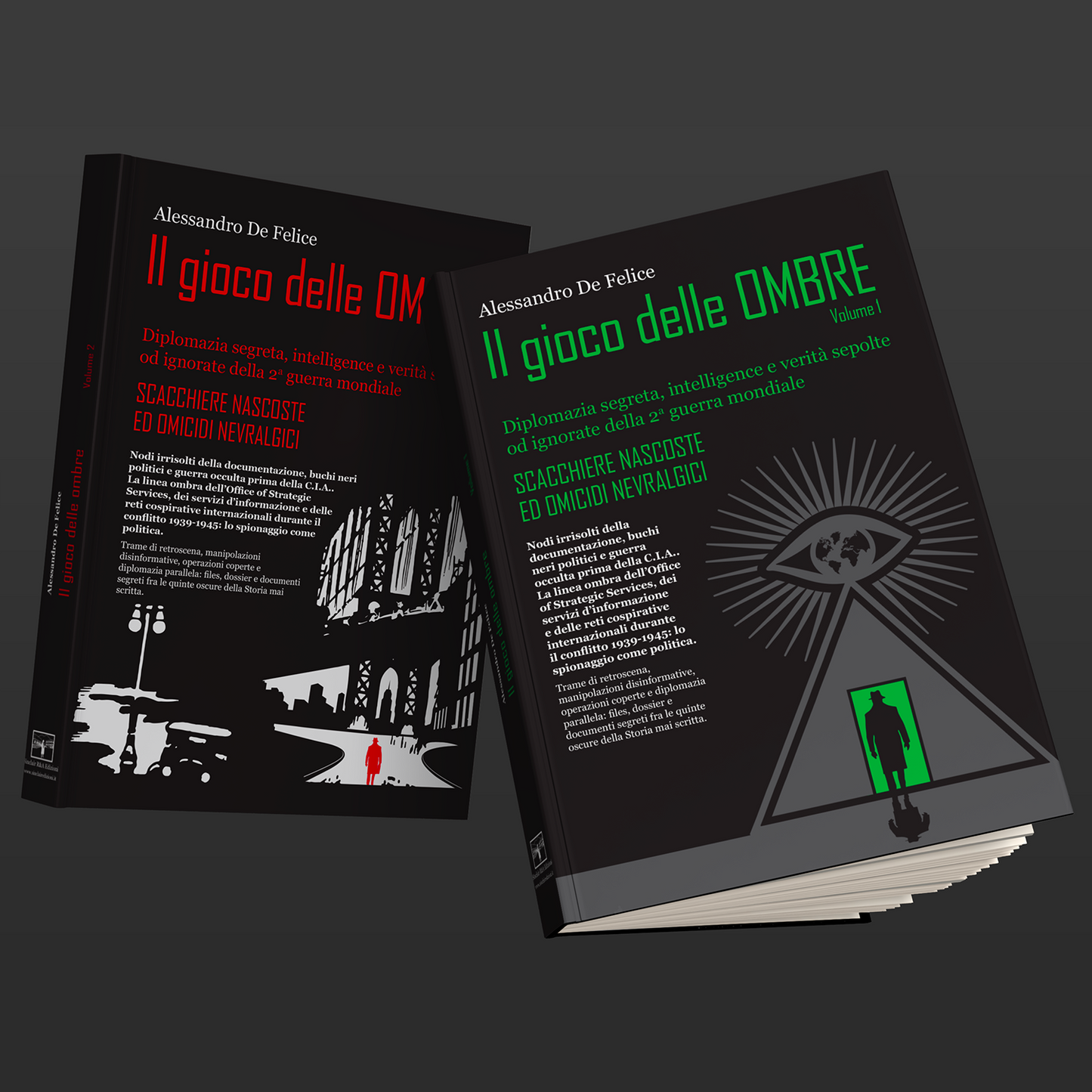 Il Gioco delle Ombre Volume 1 - 2 e I Appendice (2150 Pagine)